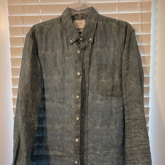 Billy Reid Linen Shirt - Picture 1 of 4